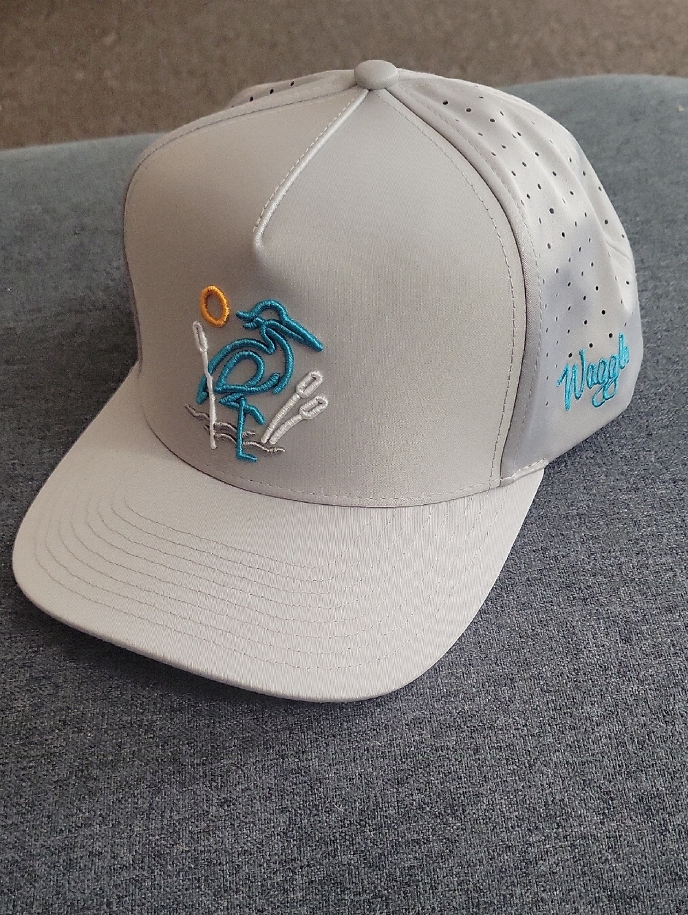 Waggle Snapback Breathable Cap Hat